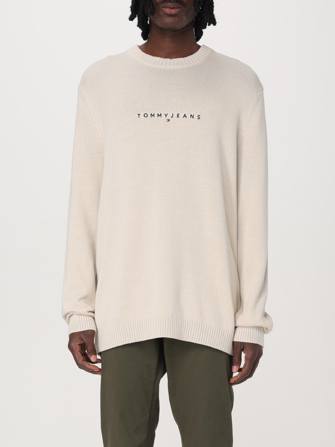 TOMMY JEANS SWEATER: Sweater men Tommy Jeans, White - Img 1