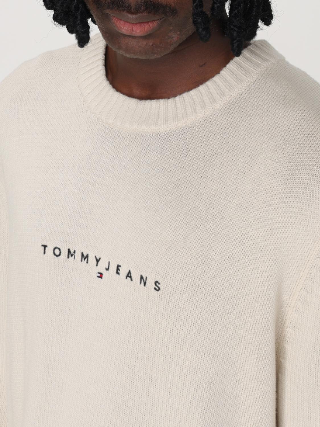 TOMMY JEANS SWEATER: Sweater men Tommy Jeans, White - Img 3