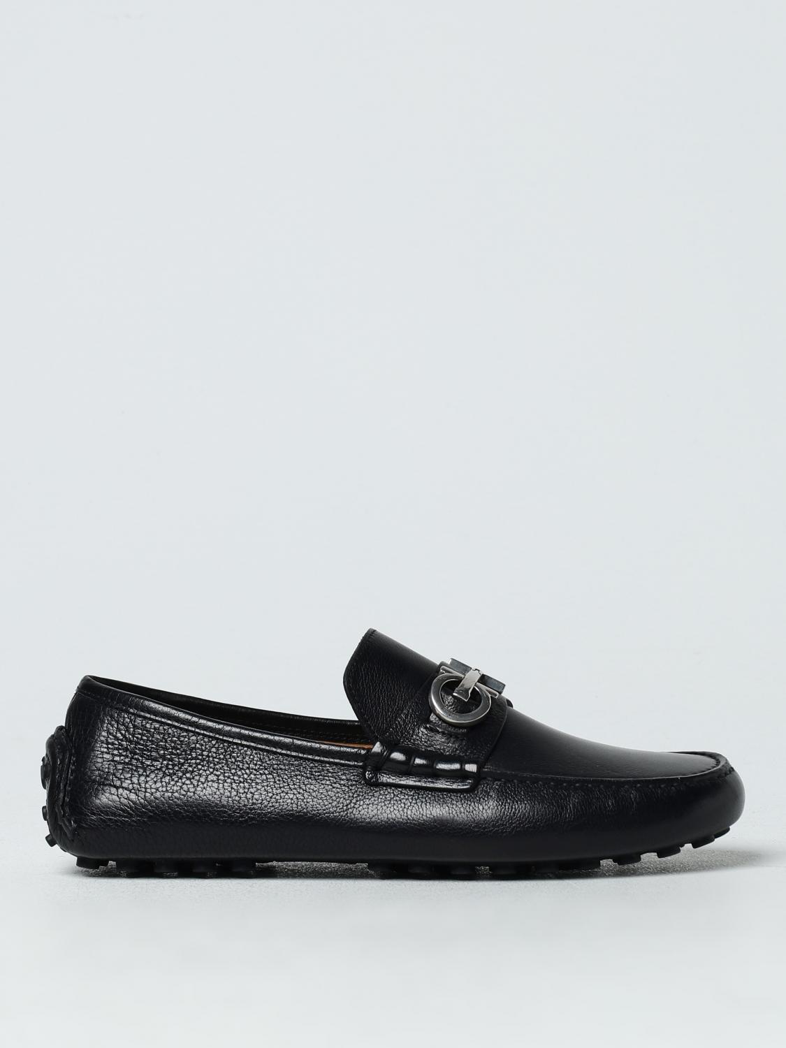 FERRAGAMO MOCASSINS: Mocassins homme Ferragamo, Noir - Img 1