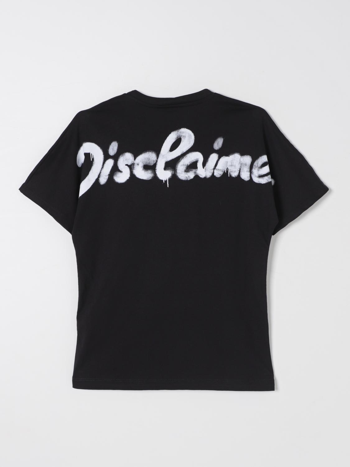 DISCLAIMER T-SHIRT: T-shirt kids Disclaimer, Black - Img 2