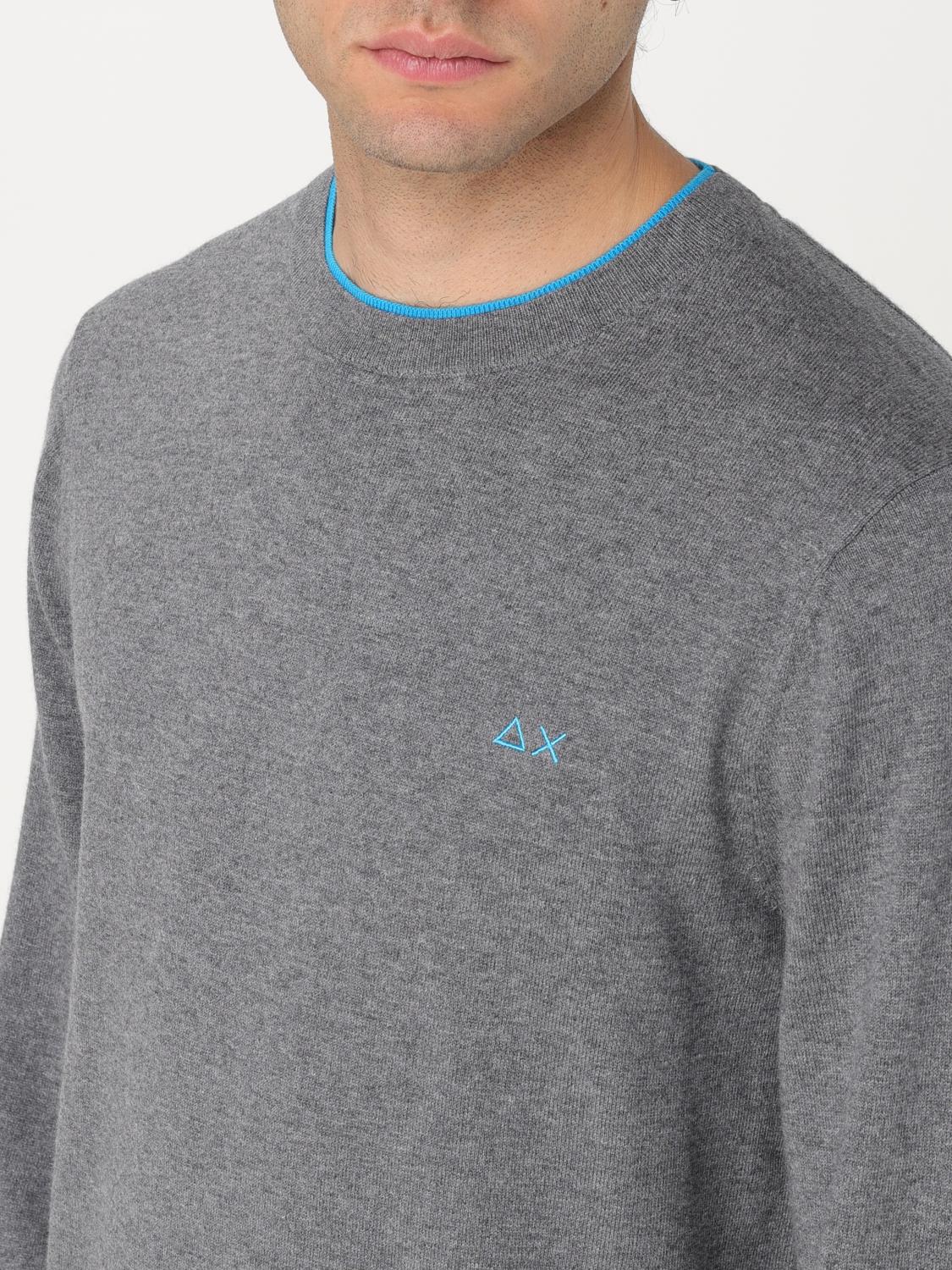 SUN68 SWEATER: Sweater men SUN68, Grey - Img 3