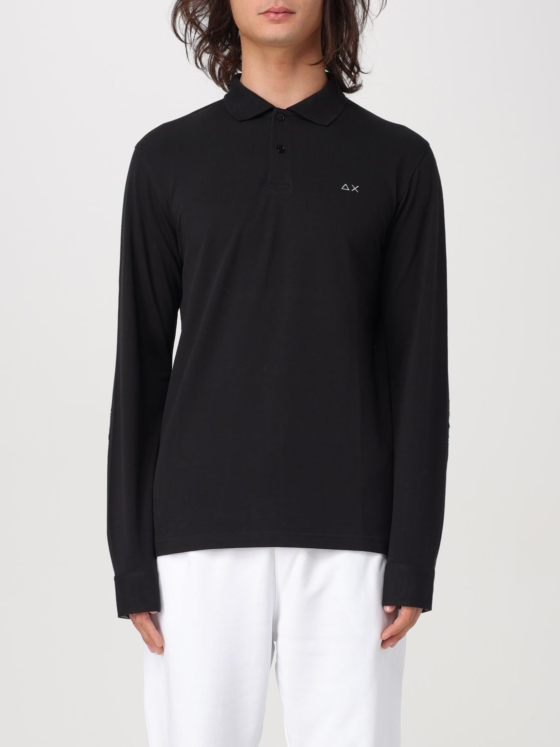 SUN 68 POLO SHIRT: T-shirt men SUN68, Black - Img 1