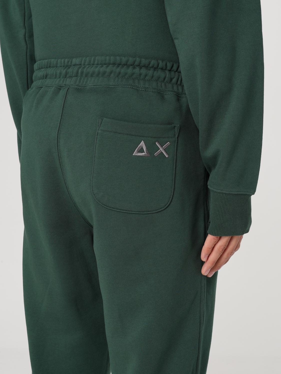 SUN68 PANTS: Pants men SUN68, Green - Img 3