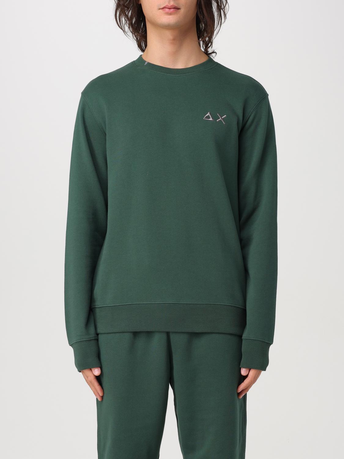 SUN 68 SWEATSHIRT: Sweatshirt men SUN68, Green - Img 1