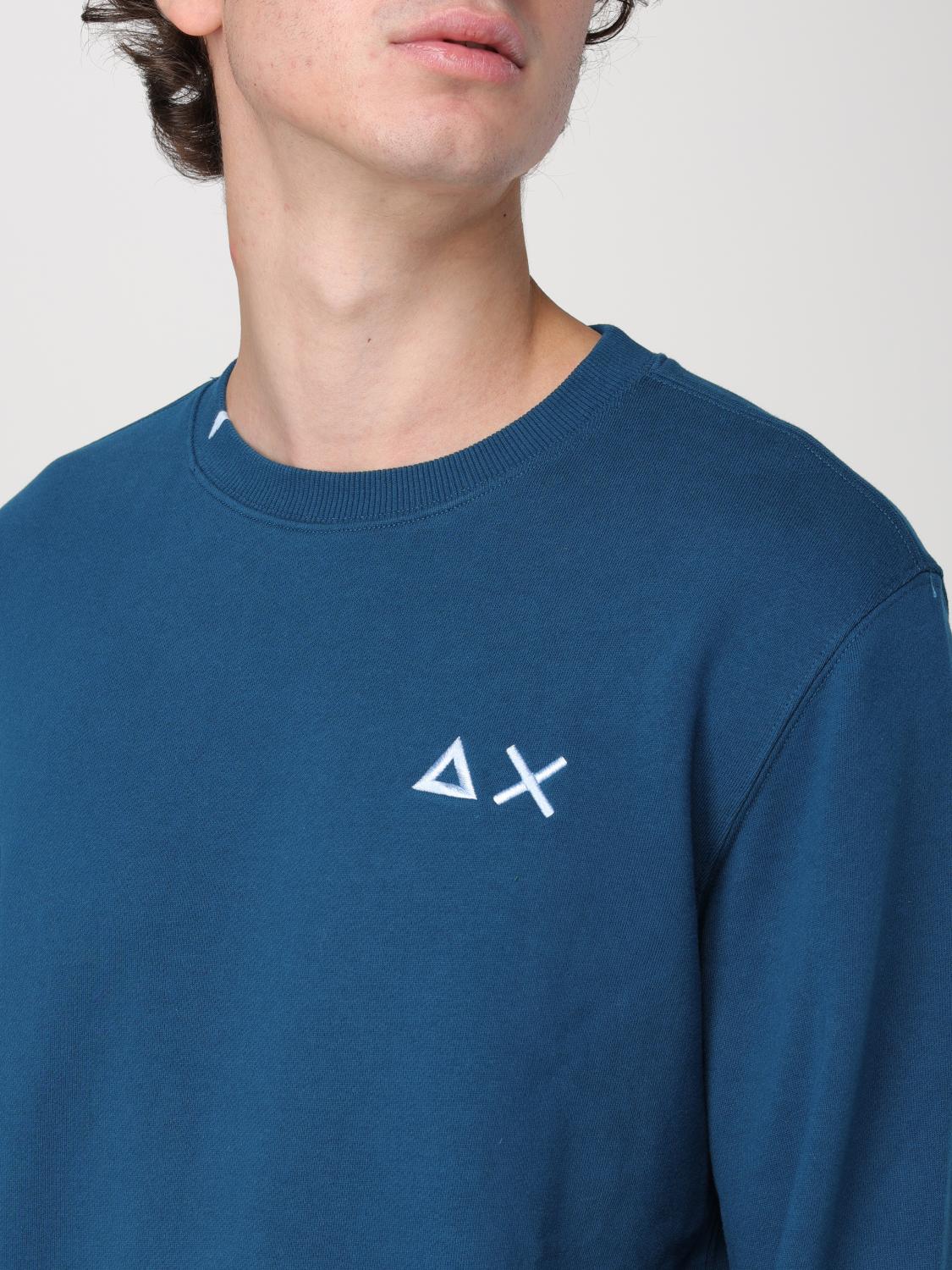 SUN68 SWEATSHIRT: Pullover herren SUN68, Navy - Img 3