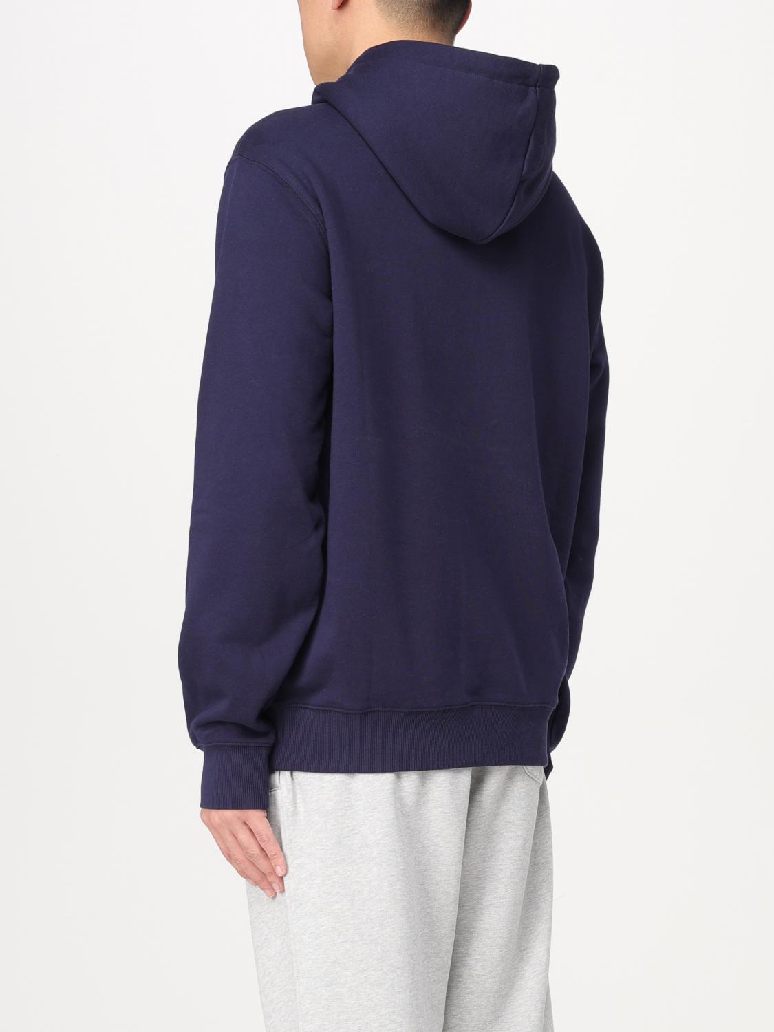 SUN68 SWEATSHIRT: SUN68 cotton blend hoodie, Blue - Img 2