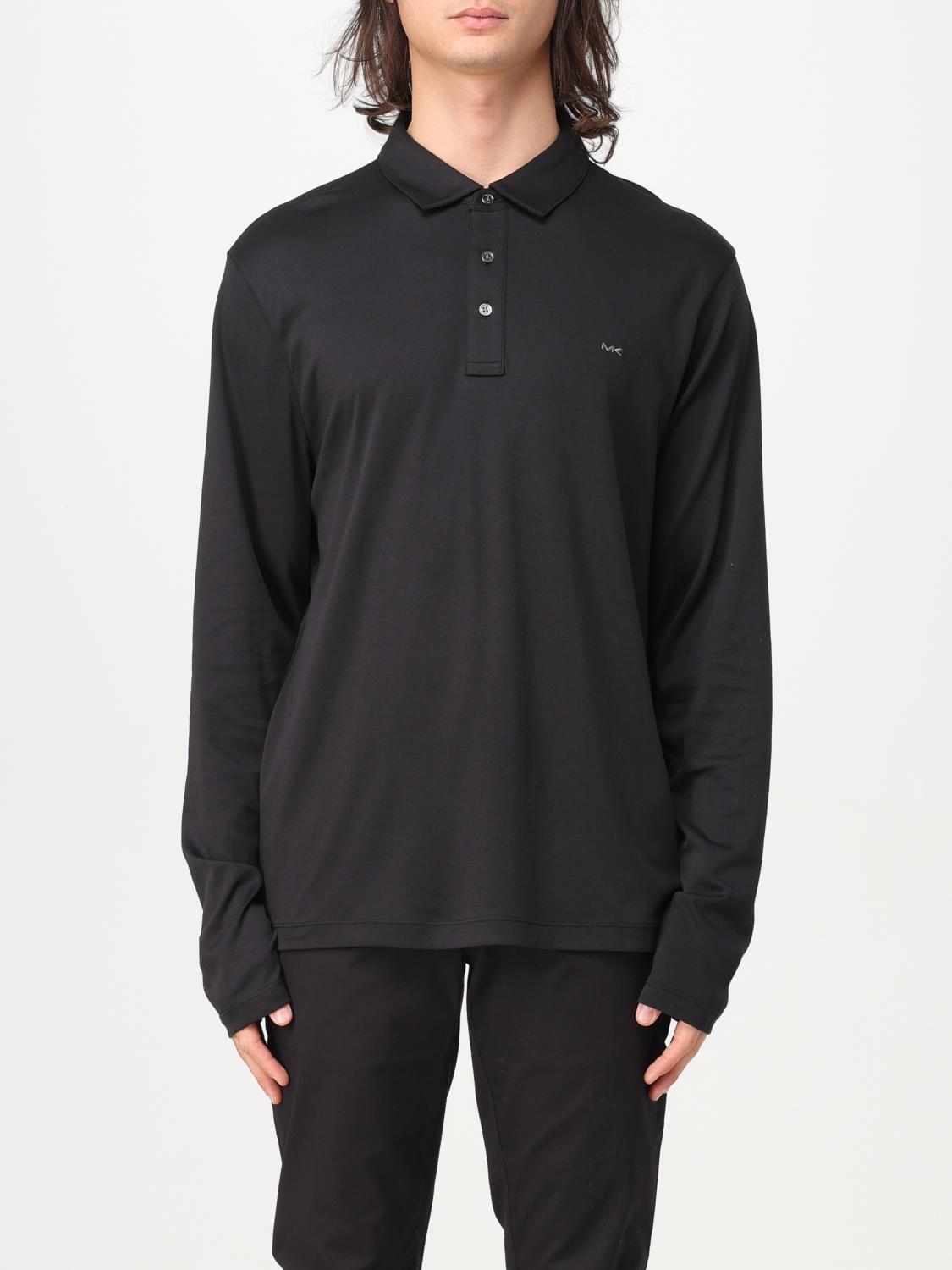 MICHAEL MICHAEL KORS POLO SHIRT: T-shirt men Michael Kors, Black - Img 1