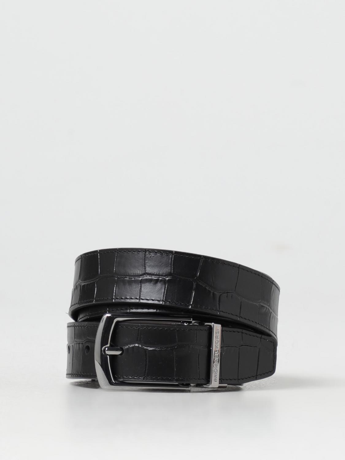 MICHAEL KORS CEINTURE: Ceinture homme Michael Kors, Noir - Img 1