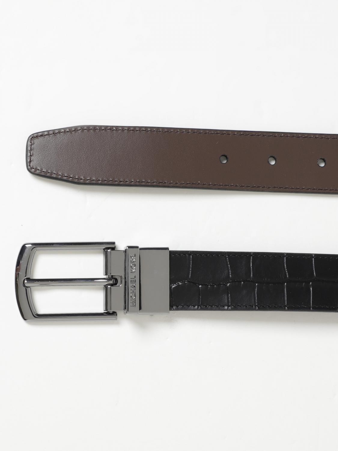 MICHAEL KORS CEINTURE: Ceinture homme Michael Kors, Noir - Img 3