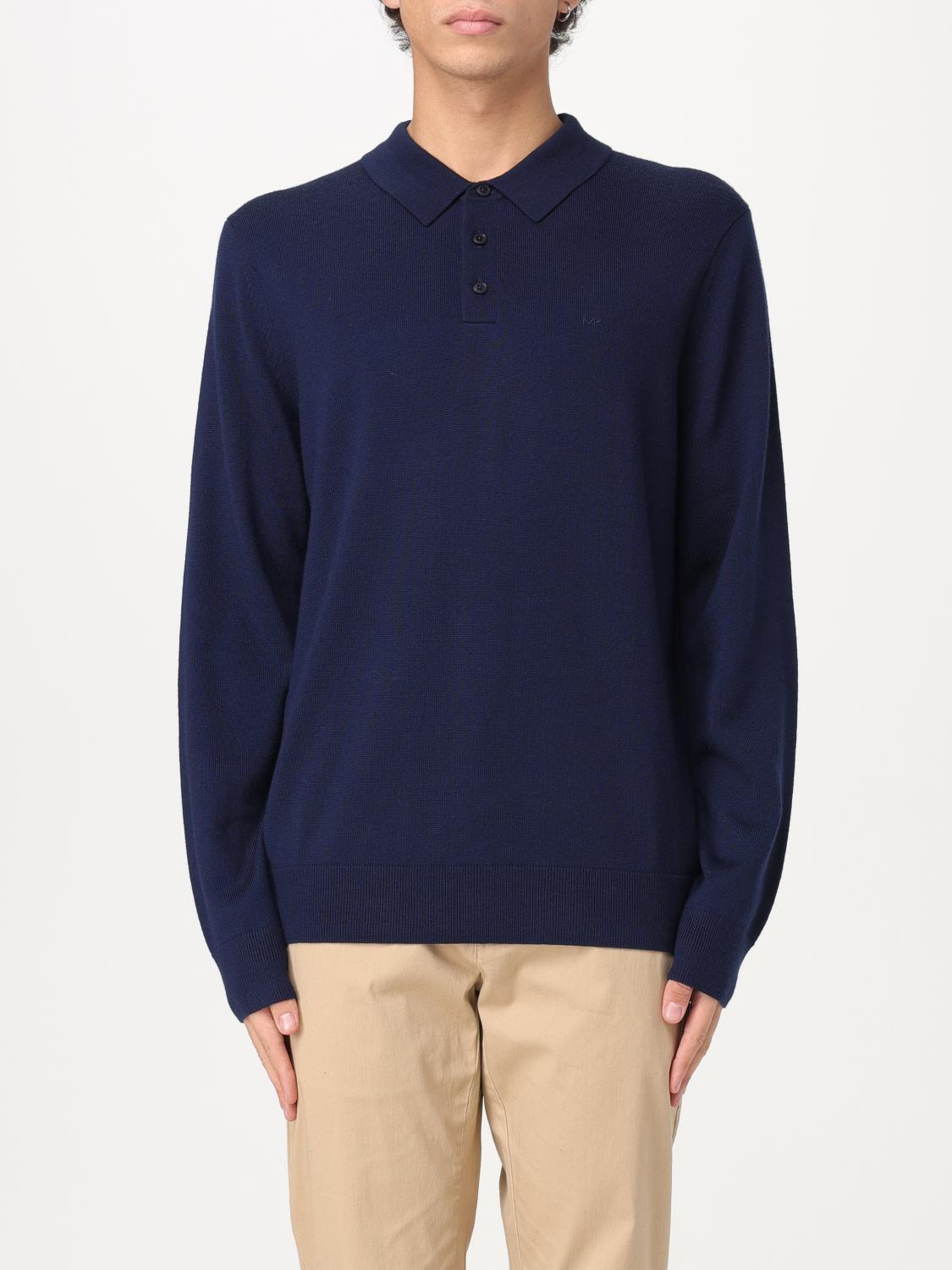 MICHAEL MICHAEL KORS SWEATER: T-shirt men Michael Kors, Blue - Img 1