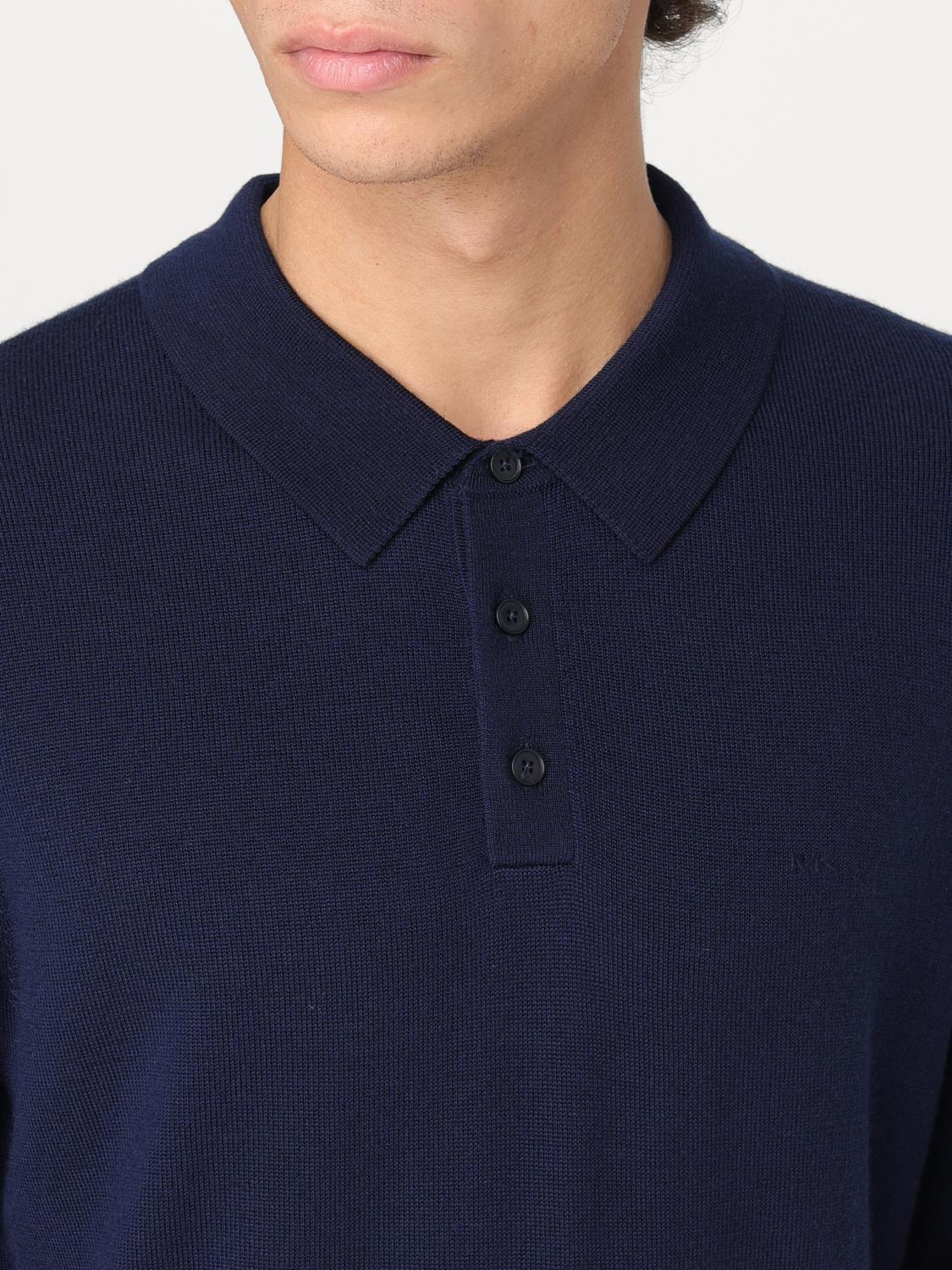 MICHAEL MICHAEL KORS SWEATER: T-shirt men Michael Kors, Blue - Img 3