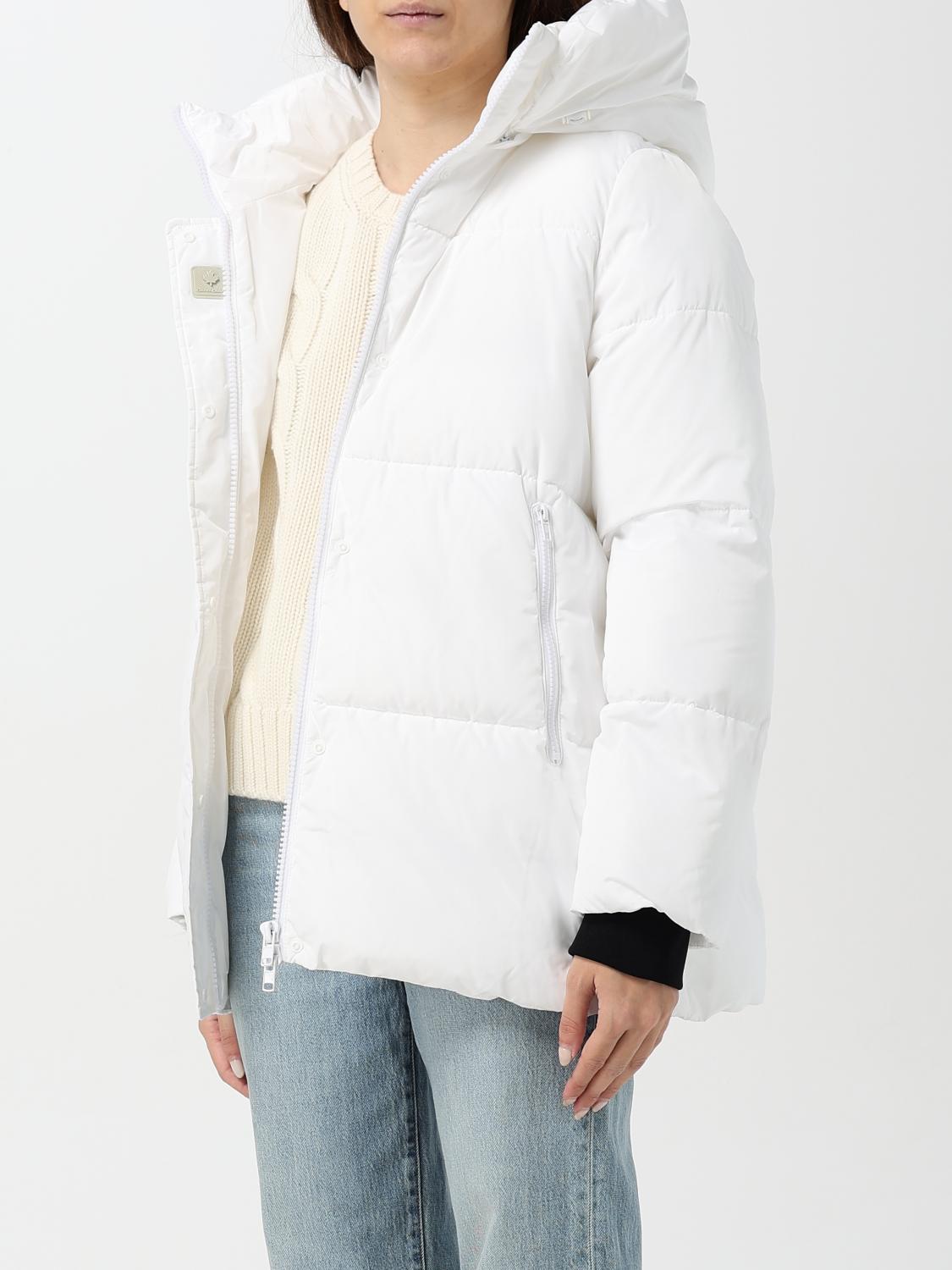 CANADIAN JACKET: Canadian quilted nylon jacket, White - Img 3