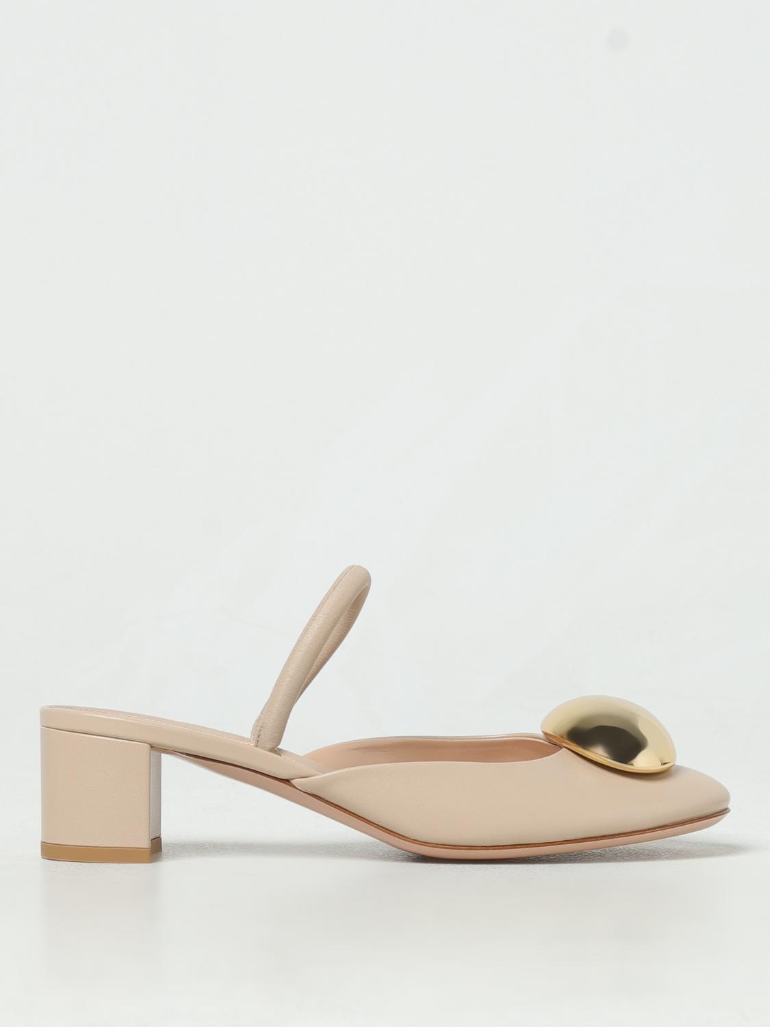 GIANVITO ROSSI HIGH HEEL SHOES: Shoes woman Gianvito Rossi, Beige - Img 1