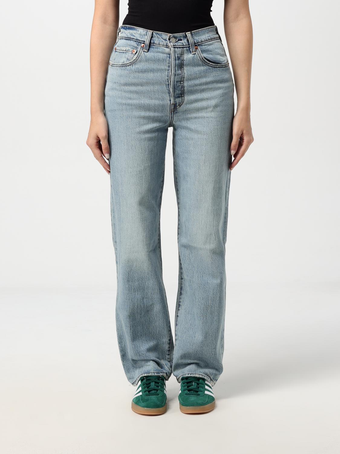 Giglio Jeans Ribcage Straight Levi's in denim di cotone