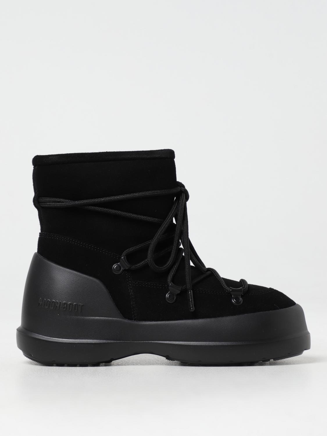 MOON BOOT BOTINES PLANOS: Zapatos mujer Moon Boot, Negro - Img 1