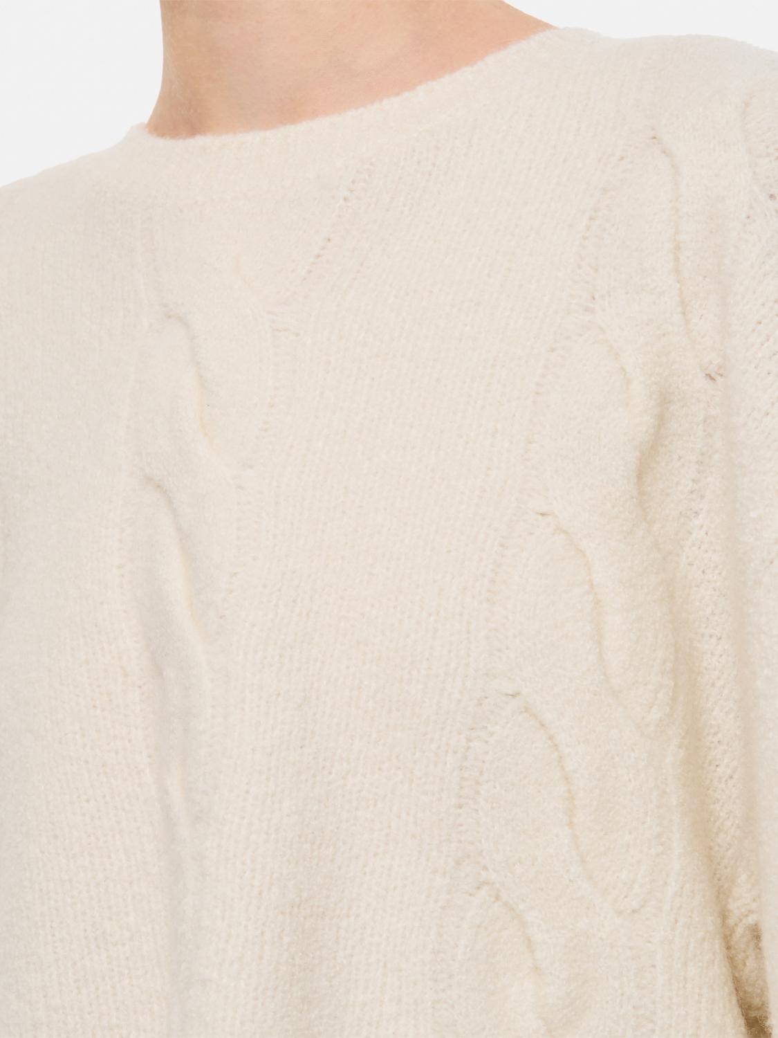 LISA YANG MAGLIA: Pullover Lisa Yang in cashmere tricot , Beige - Img 4