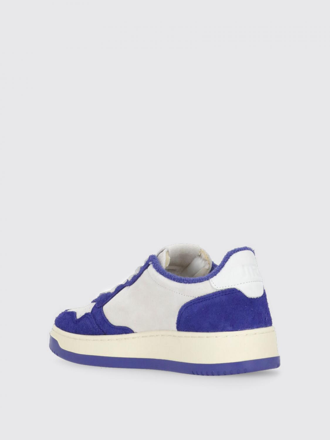 AUTRY SNEAKERS: Sneakers Medalist Autry in pelle , Blue - Img 3