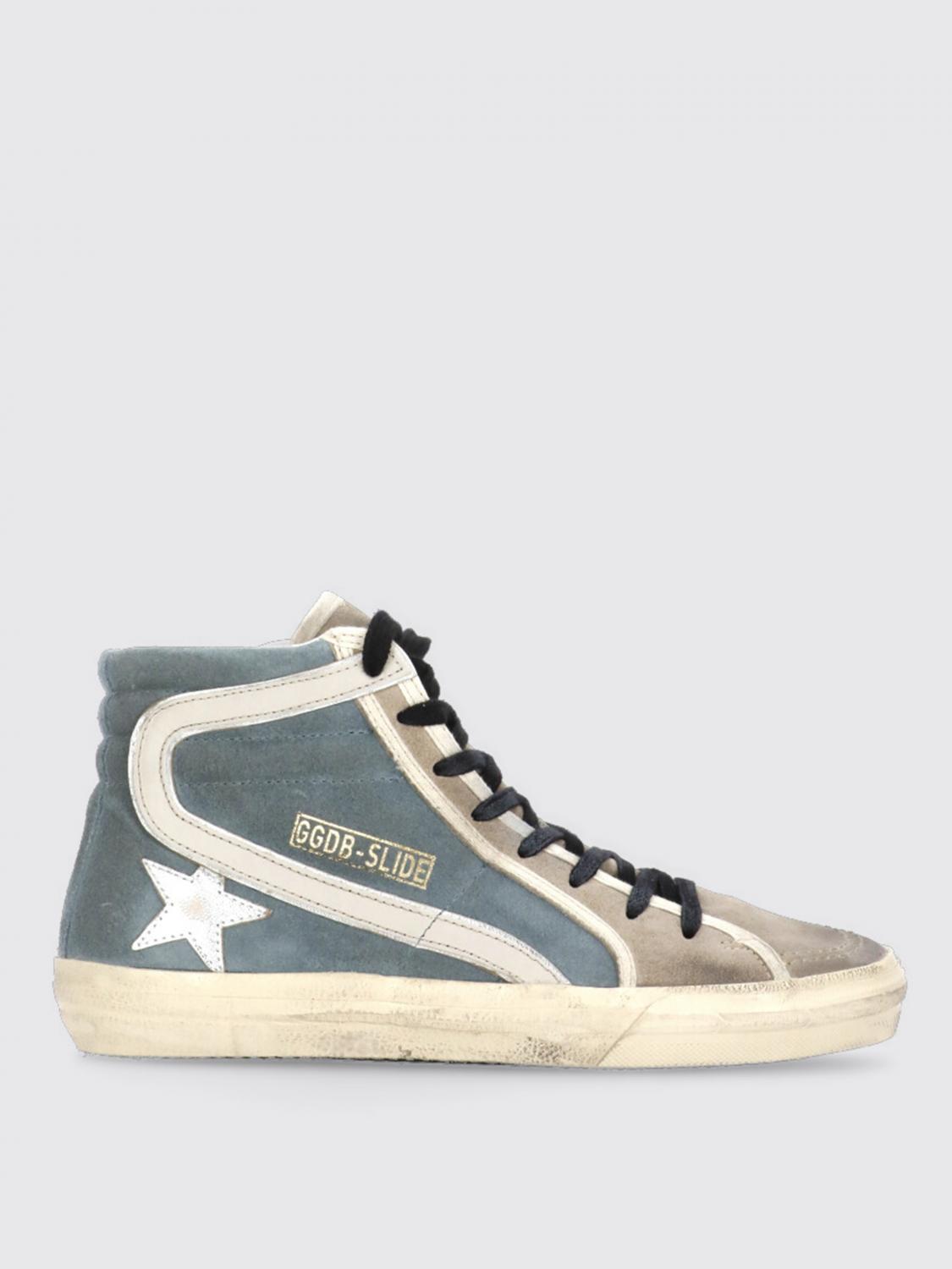 GOLDEN GOOSE SNEAKERS: Sneakers woman Golden Goose, Blue - Img 1