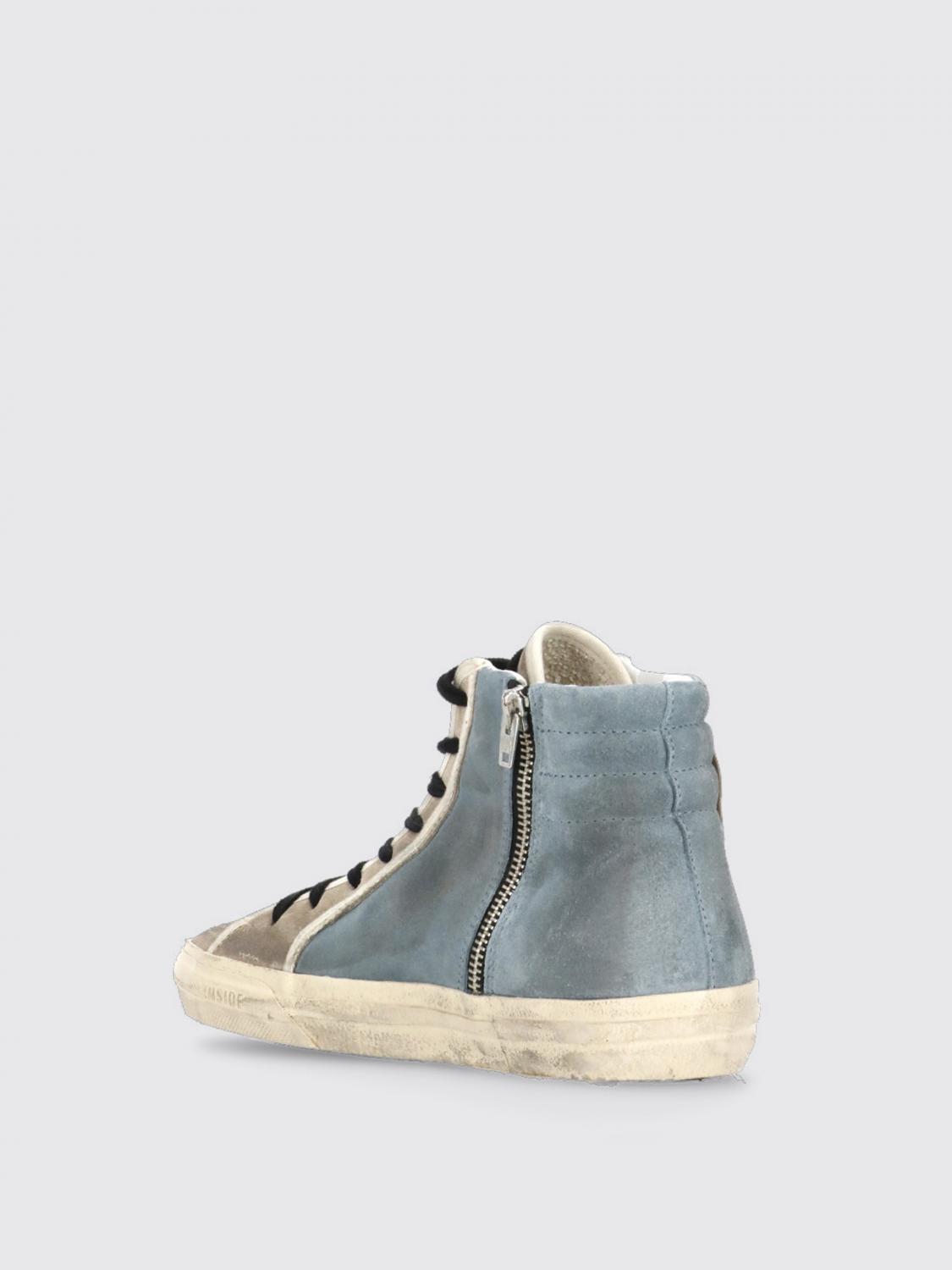 GOLDEN GOOSE SNEAKERS: Sneakers woman Golden Goose, Blue - Img 3