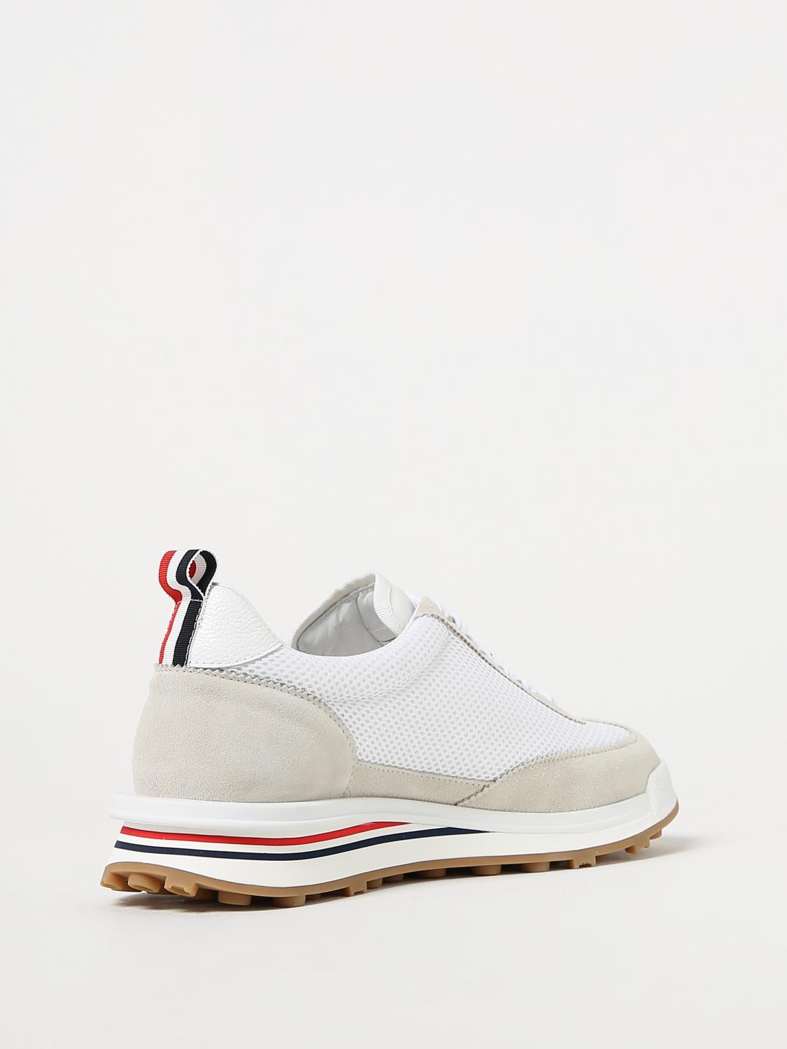 THOM BROWNE BASKETS: Baskets homme Thom Browne, Blanc - Img 3