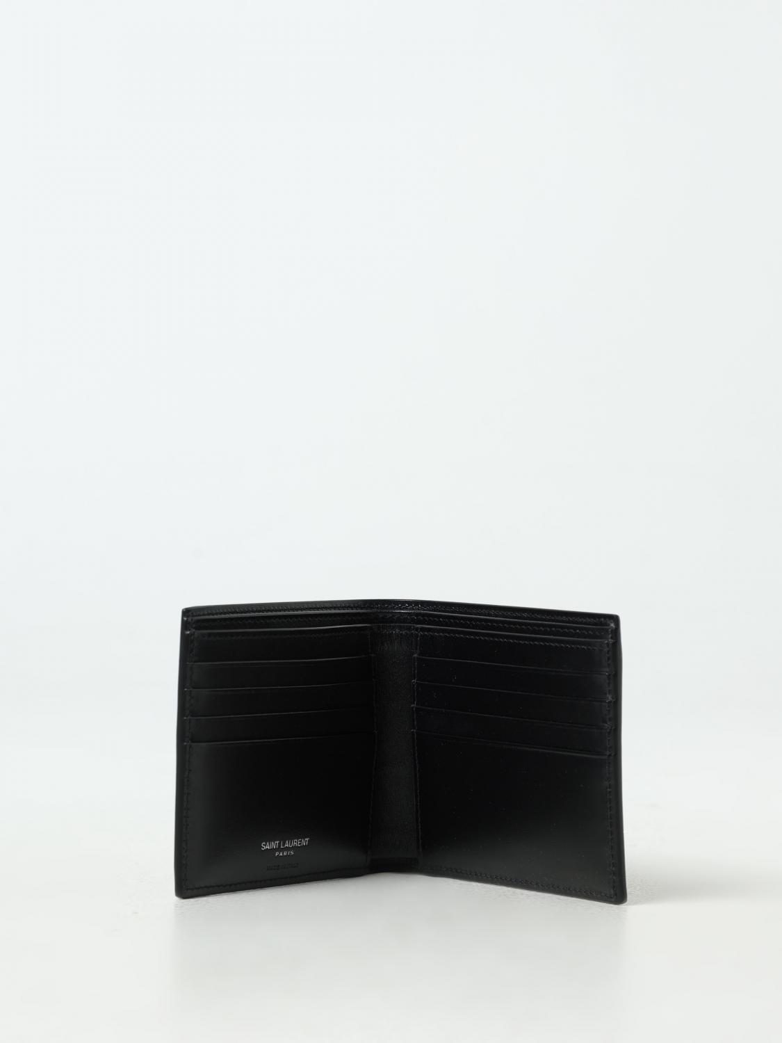 SAINT LAURENT WALLET: Wallet men Saint Laurent, Black - Img 2