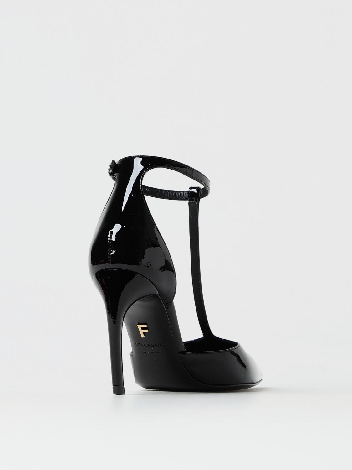 FERRAGAMO HIGH HEEL SHOES: Shoes woman Ferragamo, Black - Img 4