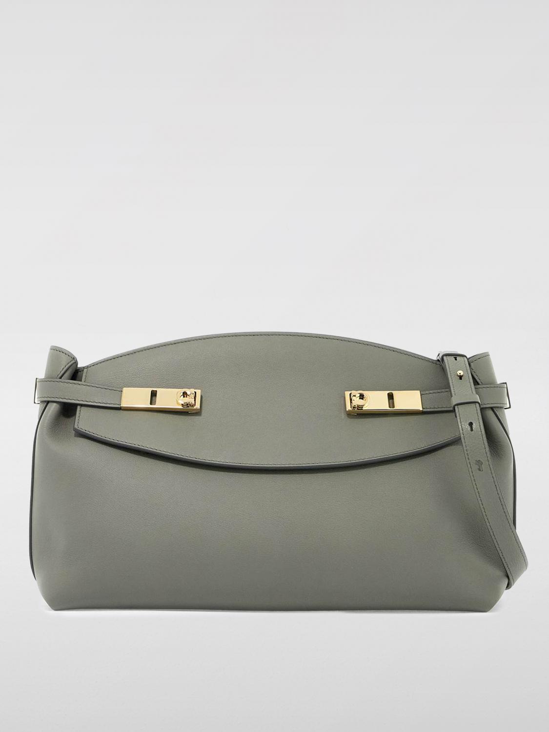 FERRAGAMO UMHÄNGETASCHE: Schultertasche damen Ferragamo, Grau - Img 1