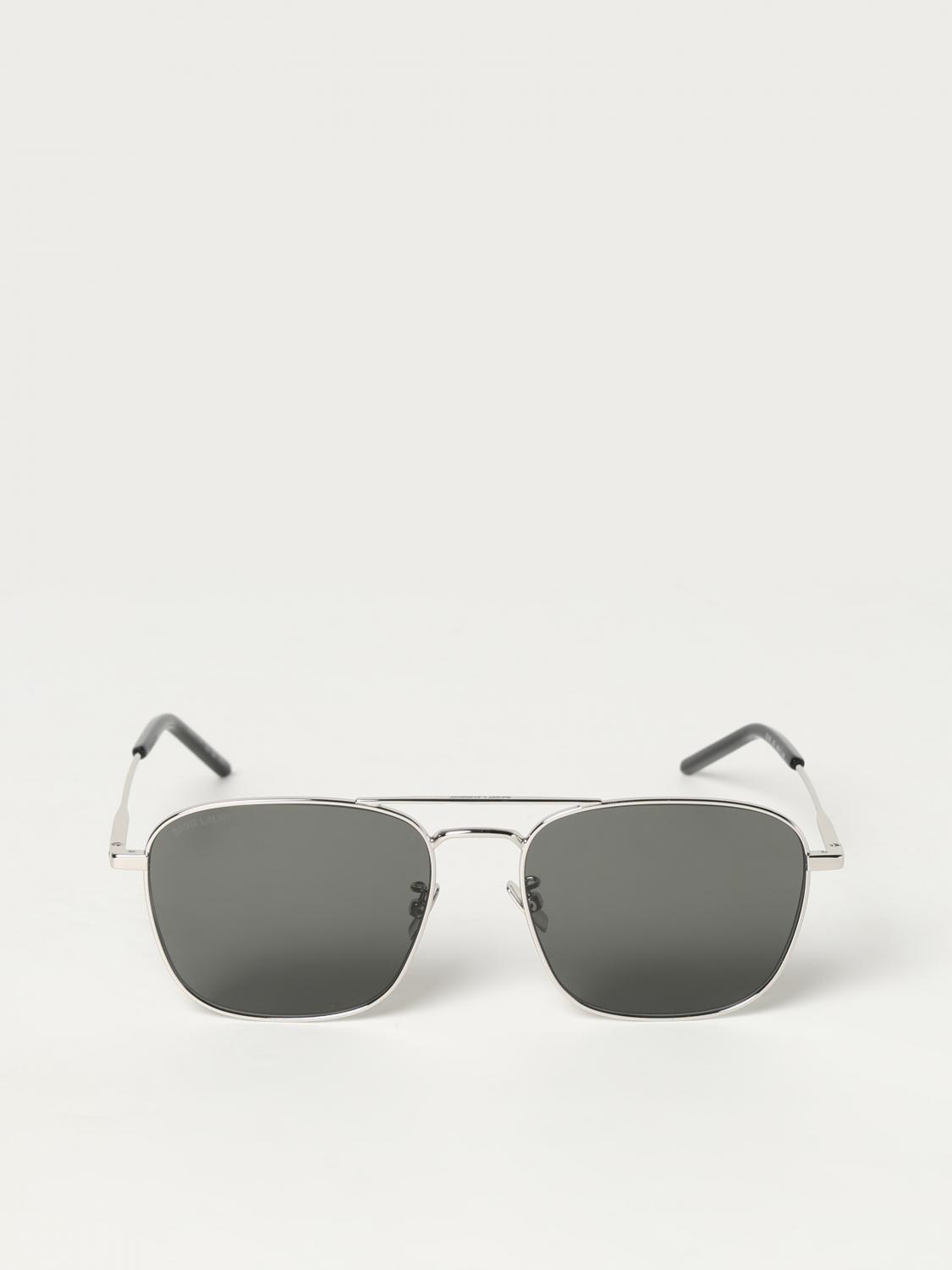 SAINT LAURENT SUNGLASSES: Sunglasses men Saint Laurent, Grey - Img 3