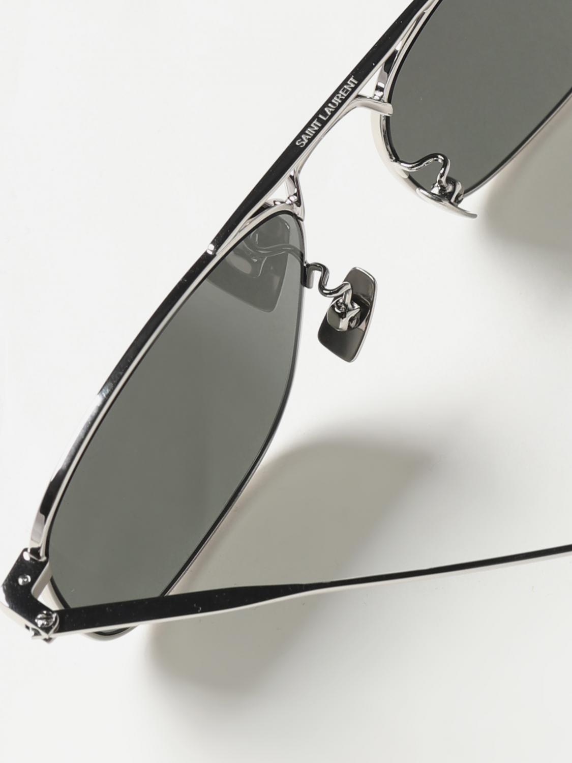 SAINT LAURENT SUNGLASSES: Sunglasses men Saint Laurent, Grey - Img 5