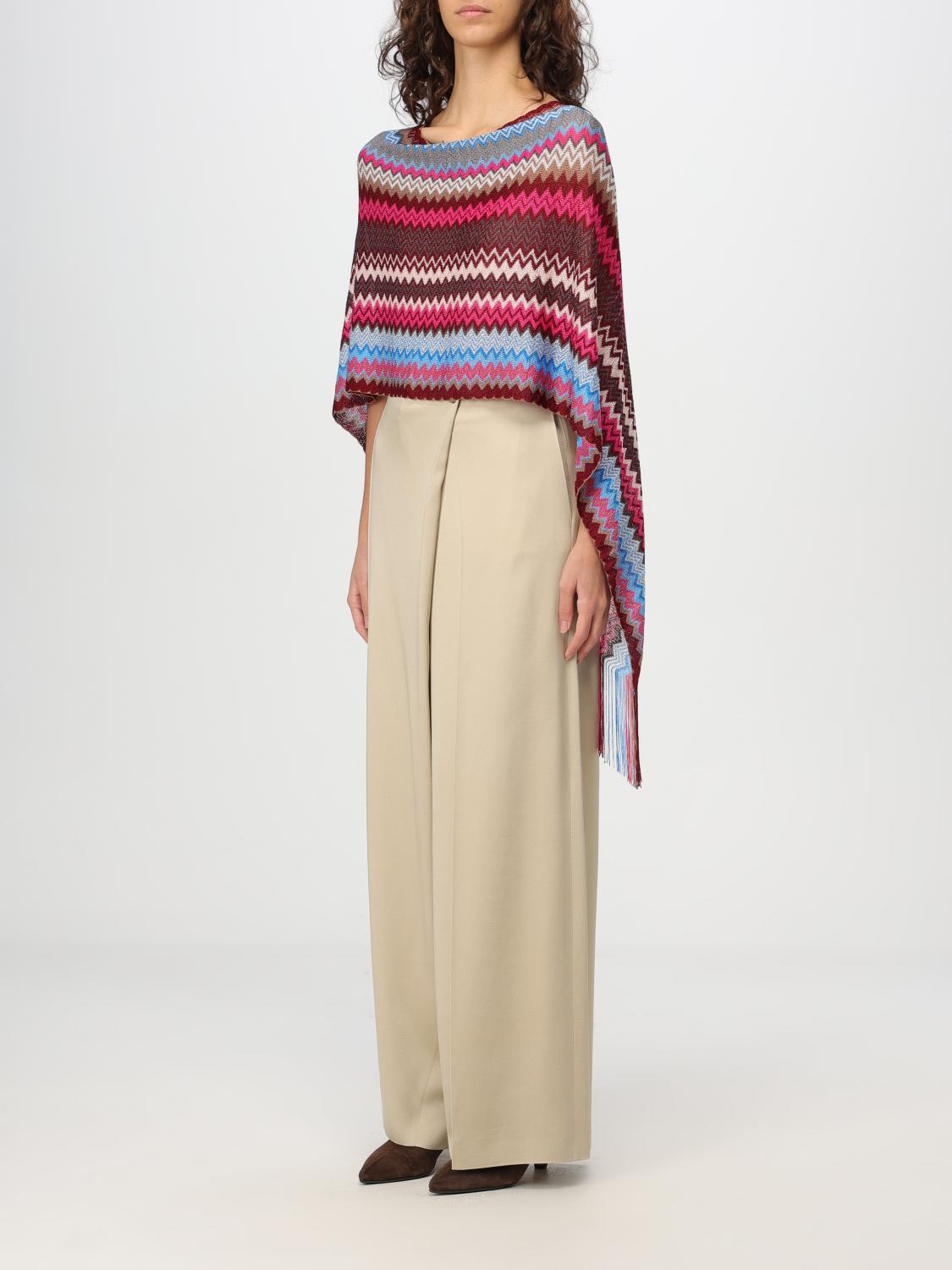MISSONI CAPE: Missoni women's poncho, Multicolor - Img 3