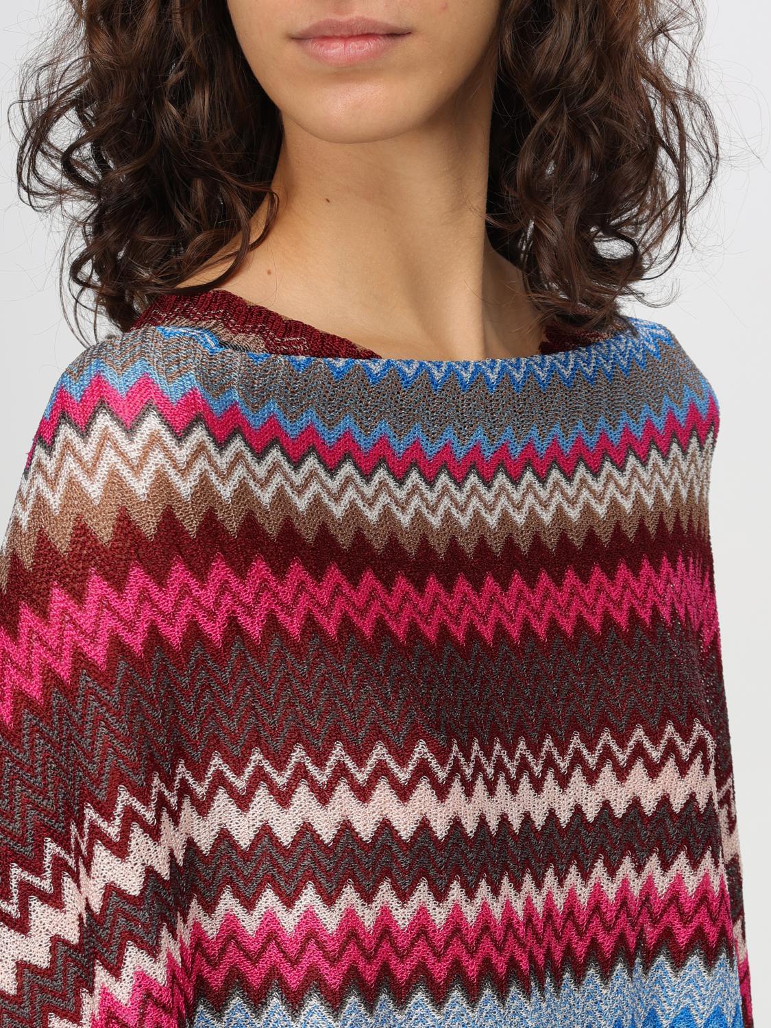MISSONI CAPE: Missoni women's poncho, Multicolor - Img 4