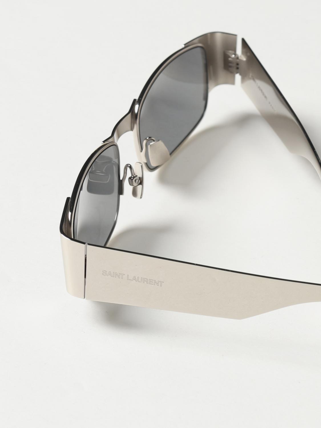 Saint Laurent Sunglasses woman - Silver | 803731Y9969 | GIGLIO.COM