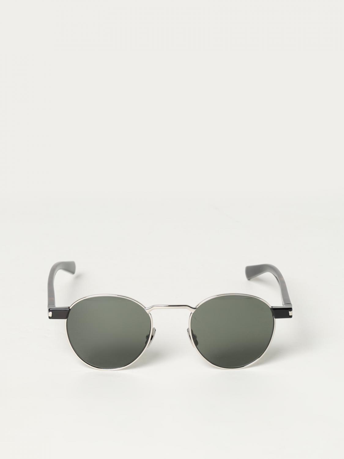 SAINT LAURENT SUNGLASSES: Sunglasses men Saint Laurent, Silver - Img 3