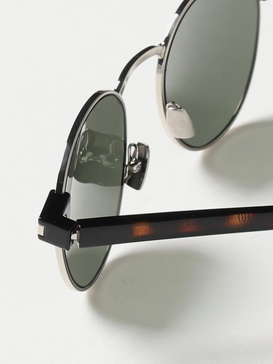 SAINT LAURENT SUNGLASSES: Sunglasses men Saint Laurent, Silver - Img 5