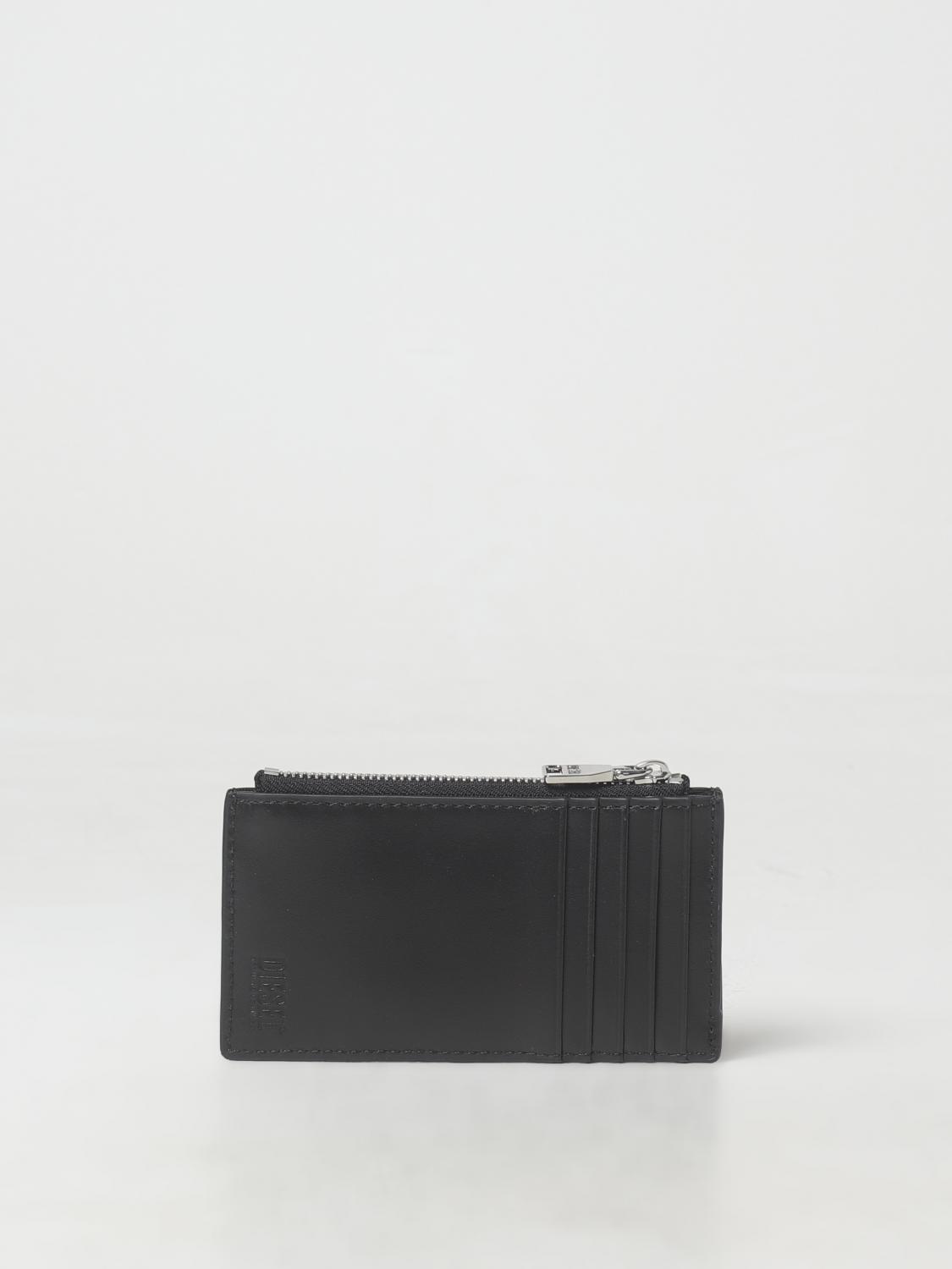DIESEL：財布 レディース - ブラック | GIGLIO.COMオンラインの