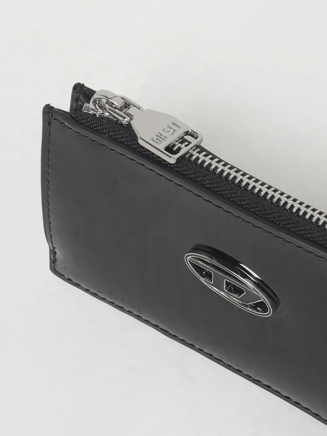 DIESEL：財布 レディース - ブラック | GIGLIO.COMオンラインの
