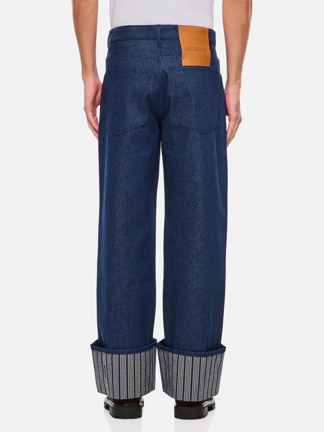 JACQUEMUS JEANS: Jeans hombre Jacquemus, Azul Oscuro - Img 3