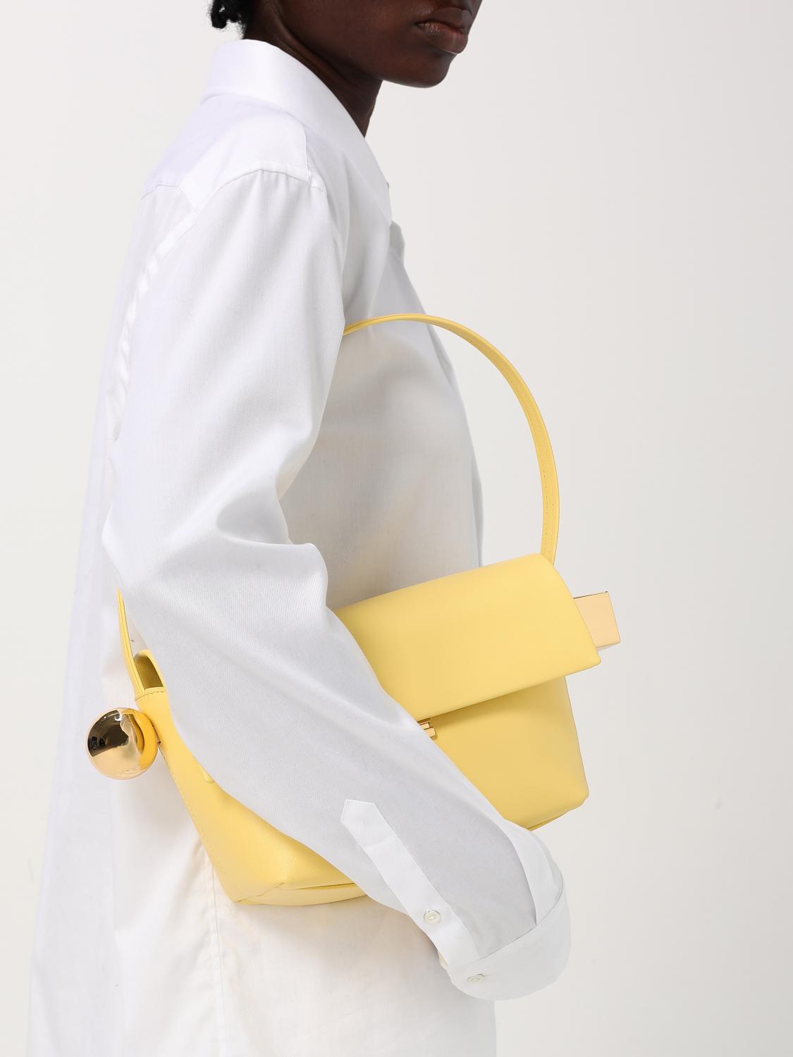 JACQUEMUS BORSA A SPALLA: Borsa a spalla donna Jacquemus, Giallo - Img 2