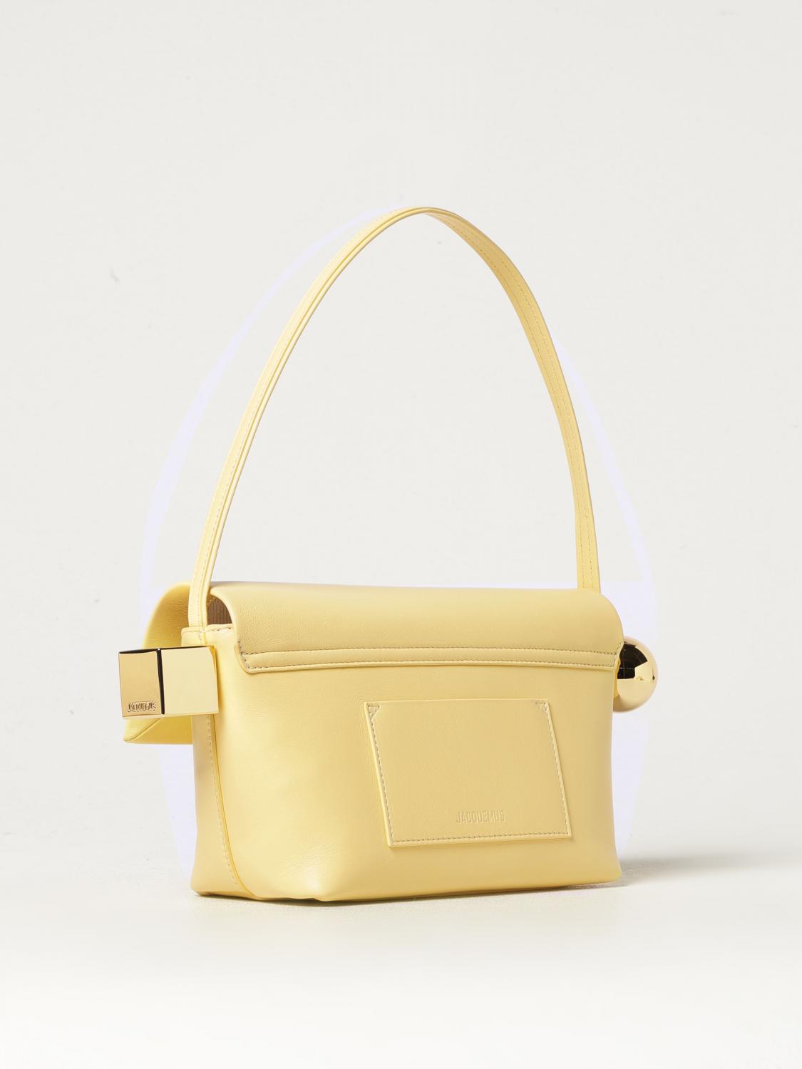 JACQUEMUS BORSA A SPALLA: Borsa a spalla donna Jacquemus, Giallo - Img 3