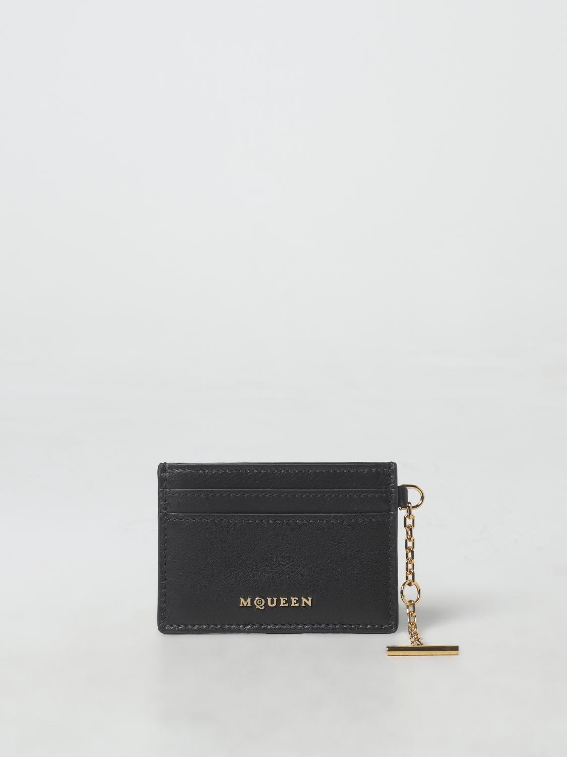 ALEXANDER MCQUEEN 財布: 財布 レディース Alexander McQueen, ブラック - Img 1