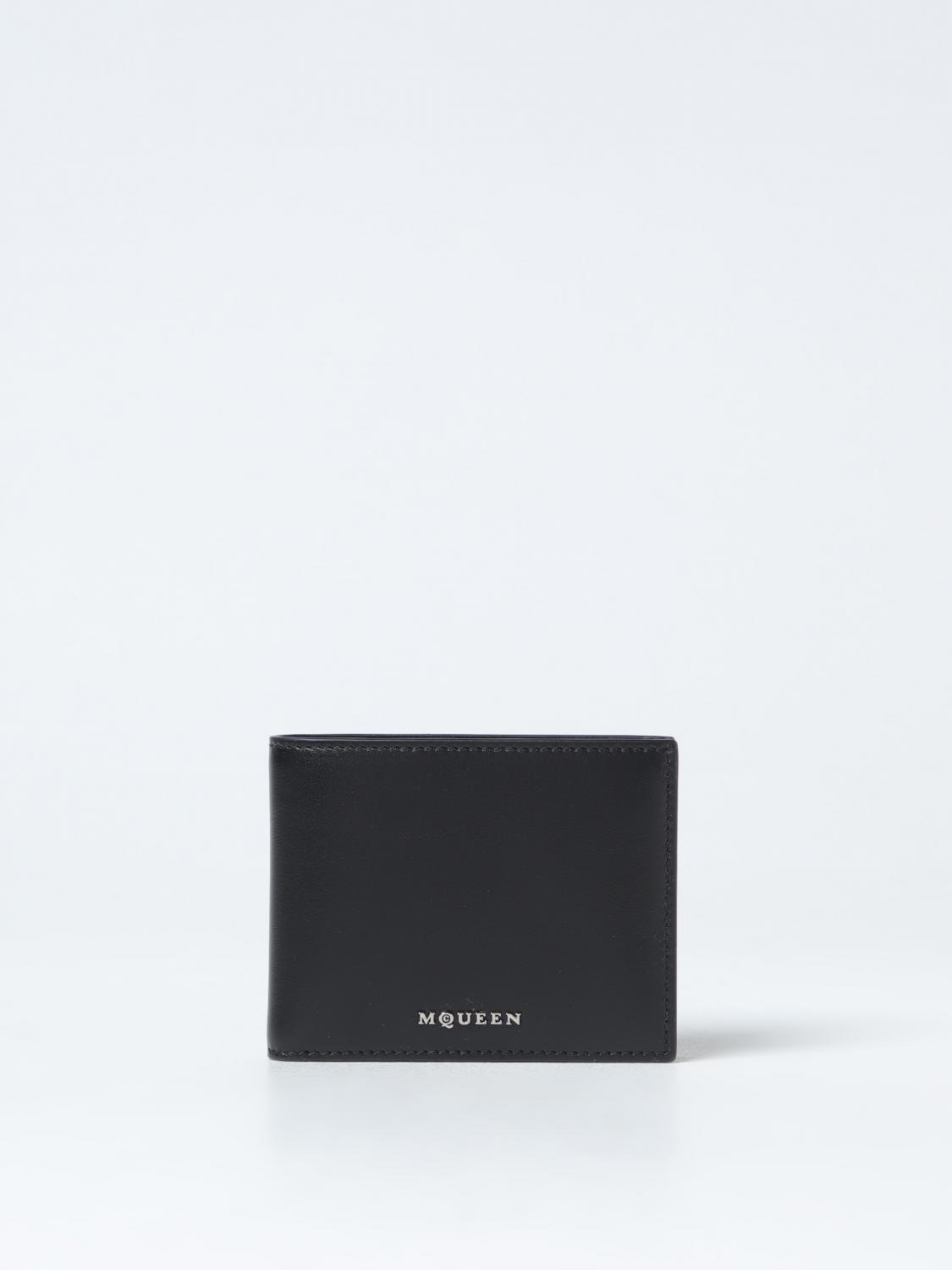 ALEXANDER MCQUEEN WALLET: Wallet men Alexander McQueen, Black - Img 1