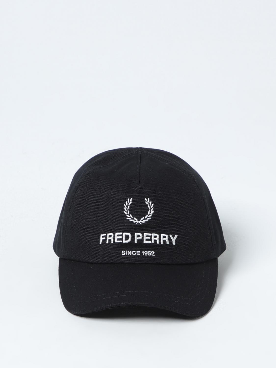 FRED PERRY HAT: Hat men Fred Perry, Black - Img 2