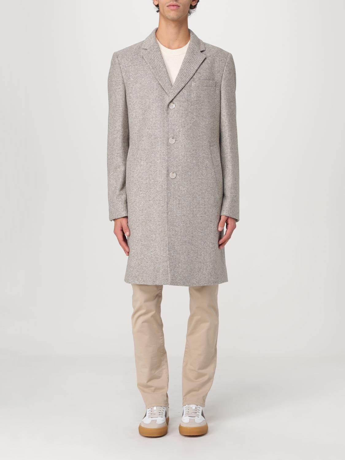 BOSS COAT: Coat men Boss, White - Img 1