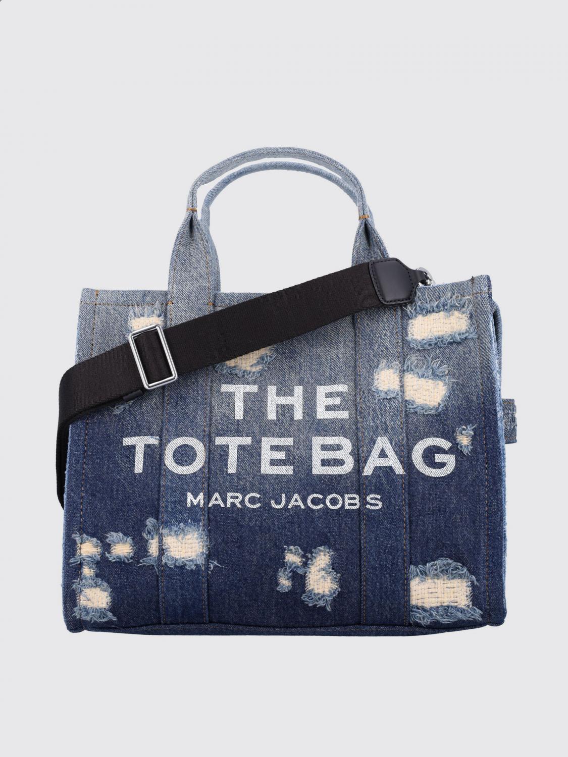 MARC JACOBS TOTE BAGS: Shoulder bag woman Marc Jacobs, Blue - Img 1