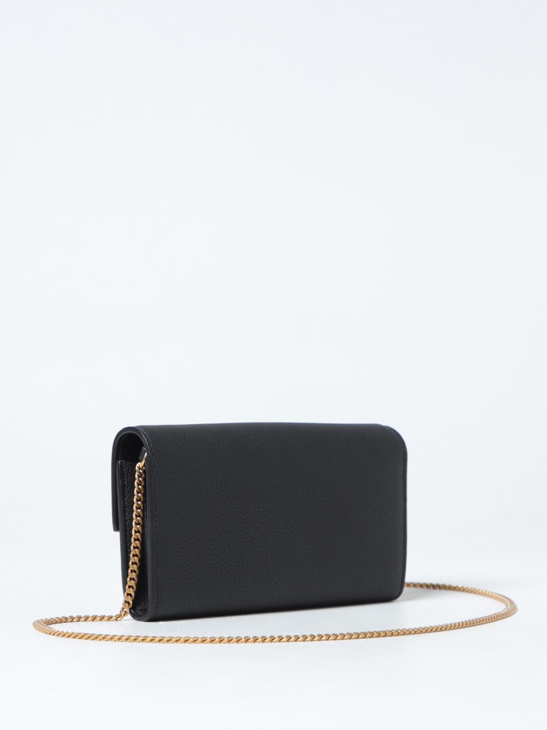 BALMAIN MINI BAG: Wallet woman Balmain, Black - Img 2