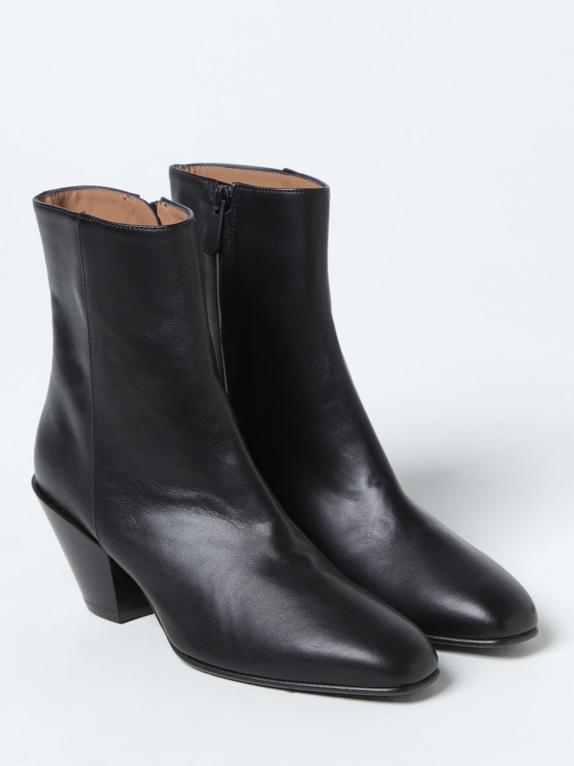 ROBERTO FESTA FLAT ANKLE BOOTS: Boots woman Roberto Festa, Black - Img 2