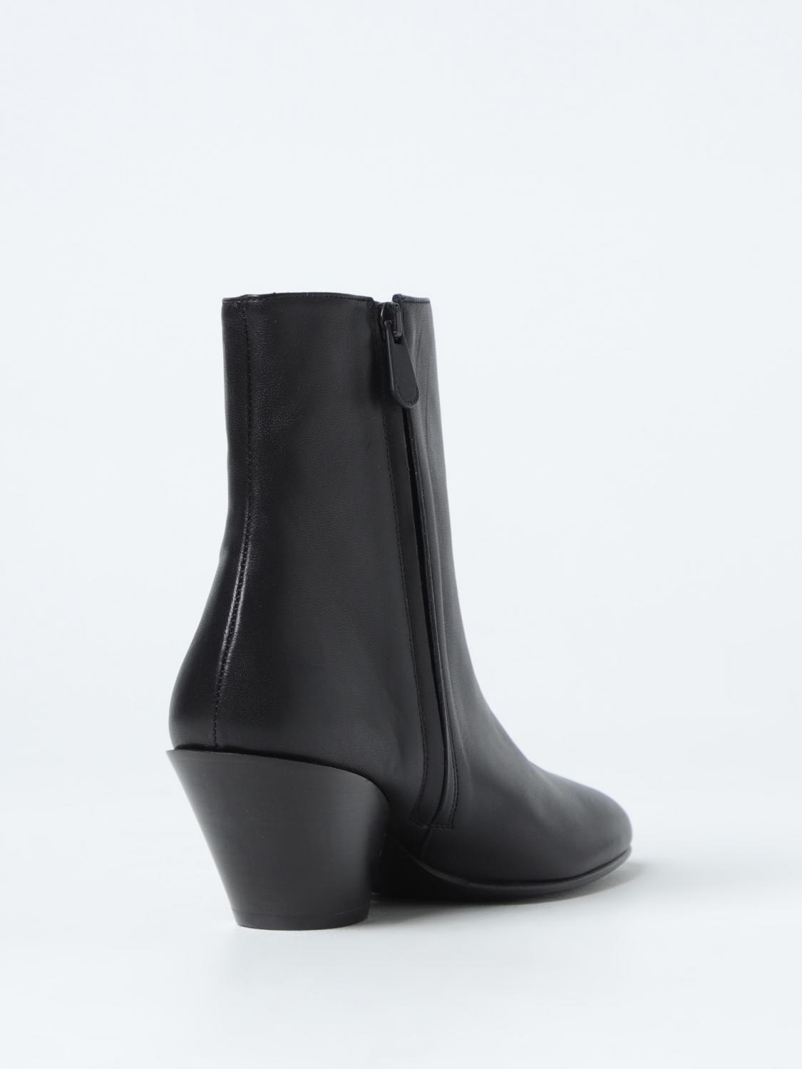 ROBERTO FESTA FLAT ANKLE BOOTS: Boots woman Roberto Festa, Black - Img 3