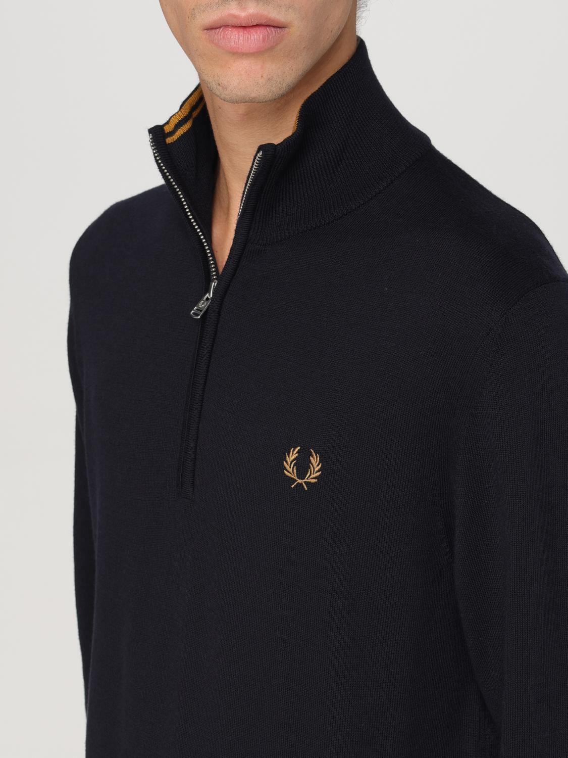 FRED PERRY СВИТЕР: Свитер Мужское Fred Perry, Синий - Img 3