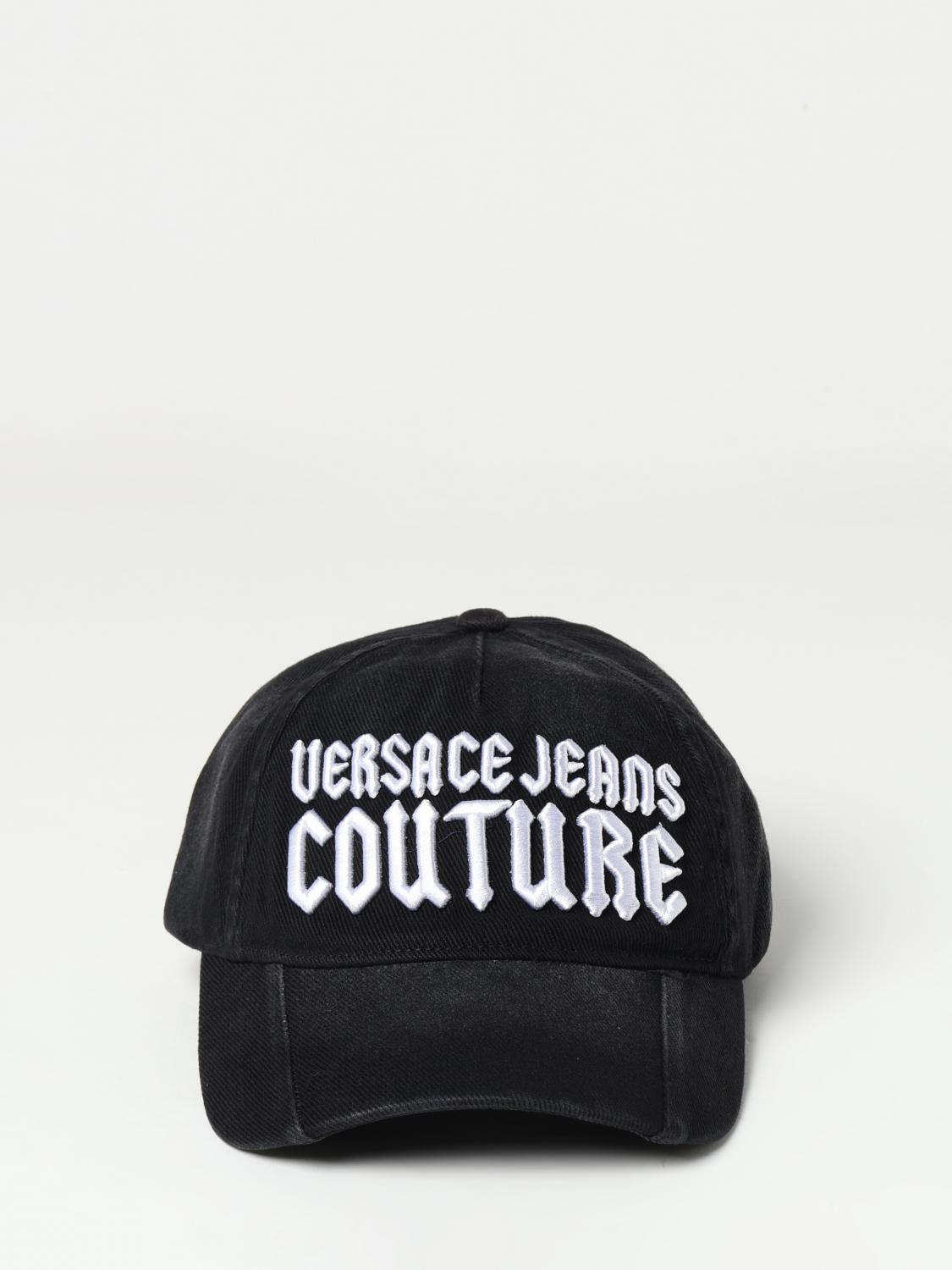 VERSACE JEANS COUTURE GORRO: Gorro hombre Versace Jeans Couture, Negro - Img 2