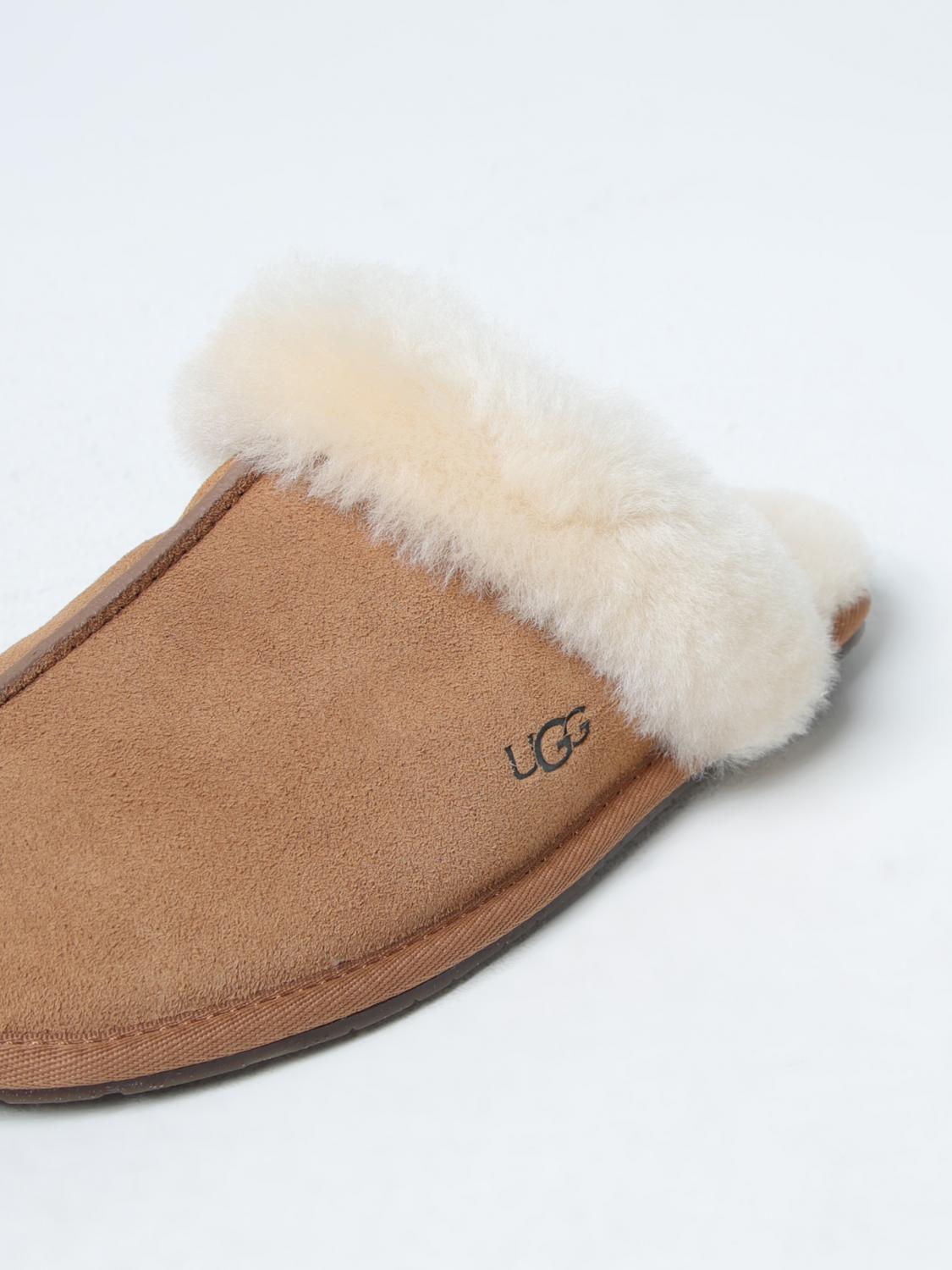 UGG FLAT SHOES: High heel shoes woman UGG, Brown - Img 4